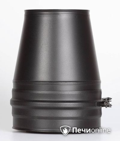 Комплектующие дымохода Schiedel Конус д.150 PM25 (Черный) Permetr в Кургане