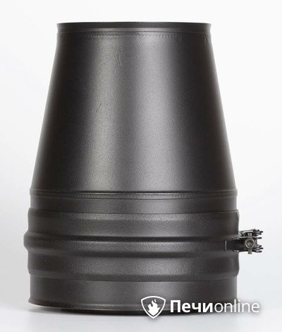 Комплектующие дымохода Schiedel Конус д250 PM25 (Черный) Permetr в Кургане