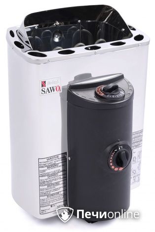 Электрокаменка для сауны Sawo Mini X MX-30NB-Z с пультом управления в Кургане