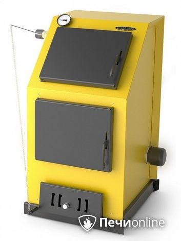 Твердотопливный котел TMF Оптимус Электро 20кВт АРТ ТЭН 6кВт желтый в Кургане
