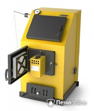 Комбинированный котел TMF Оптимус Газ Автоматик 20кВт АРТ под ТЭН желтый в Кургане
