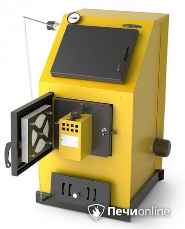 Комбинированный котел TMF Оптимус Газ Электро 20кВт АРТ ТЭН 6кВт желтый в Кургане