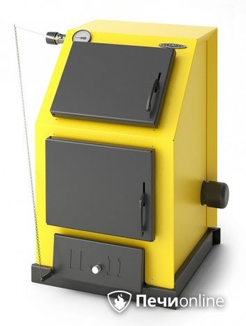 Твердотопливный котел TMF Оптимус Электро 16кВт АРТ ТЭН 6кВт желтый в Кургане