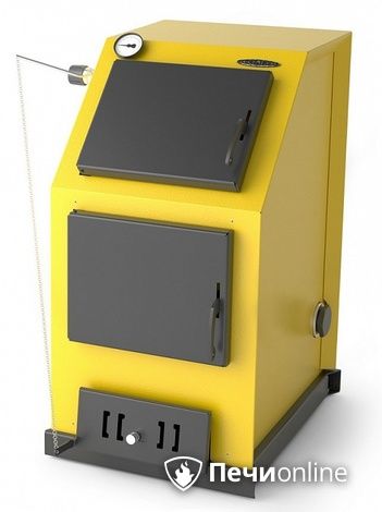 Твердотопливный котел TMF Оптимус Автоматик 25кВт АРТ под ТЭН желтый в Кургане