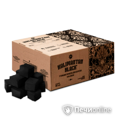  Kalimantan Black Кокосовый уголь для барбекю, 8кг в Кургане