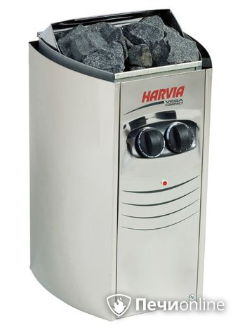 Электрокаменка для сауны Harvia Vega Compact ВС23 со встроенным пультом (HCB230400S) в Кургане